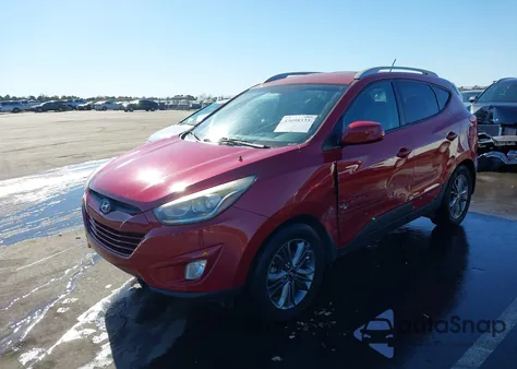 2015 Hyundai Tucson Se из США, поврежденный, VIN KM8JU3AG1FU101695